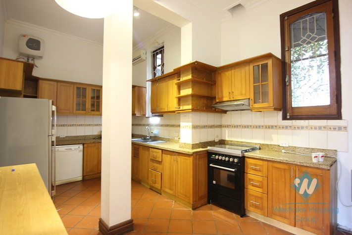 Villa with private swimming pool and large garden for rent in Tay Ho